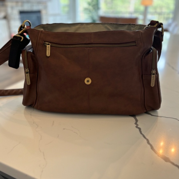 Leather diaper bag - Picture 3 of 5